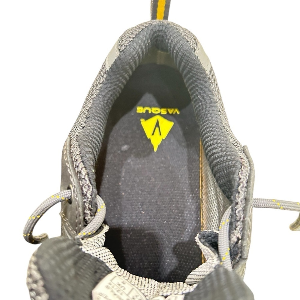 Vasque Gray and Yellow Men's Athletic Hiking Shoes - Picture 10 of 10